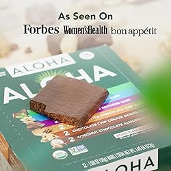 ALOHA Organic Plant Based Protein Bars - 6 Flavor