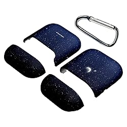 Moon Compatible with AirPods Case Protective Hard