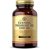Solgar Evening Primrose Oil 1300 mg, 60 Softgels - Promotes Healthy Skin & Cardiovascular Health - Nutritional Support for Wo