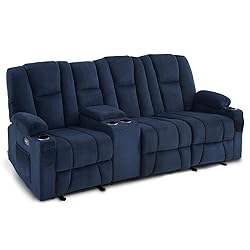 MCombo Power Reclining Sofa with Heat and