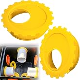 2 Pack 4'' Speed Levelers for Septic Distribution Box Hand Adjustable | Non Slip Design Engineered for PVC Pipes Corrosion Resistant Solutions for Alignment Issues Without Excavation or Re Leveling