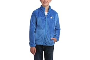 Eddie Bauer Kids' Zip Up - Kids' Full Zip Ultra Soft Sherpa Fleece Jacket for Boys and Girls (5-20)