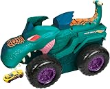Hot Wheels Monster Trucks Car Chompin Mega Wrex Giant Vehicle & Car view 1