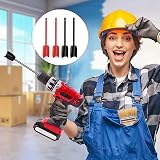Uskerb Paint Mixer for Drill 4pk Plastic Paddles Resin Mixing Tool view 3