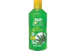 SunZone Aloe Vera Gel, 16 Ounce