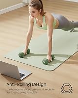 SONGMICS Hex Dumbbells Set with Stand 1kg 3kg 5kg Neoprene Matte view 7