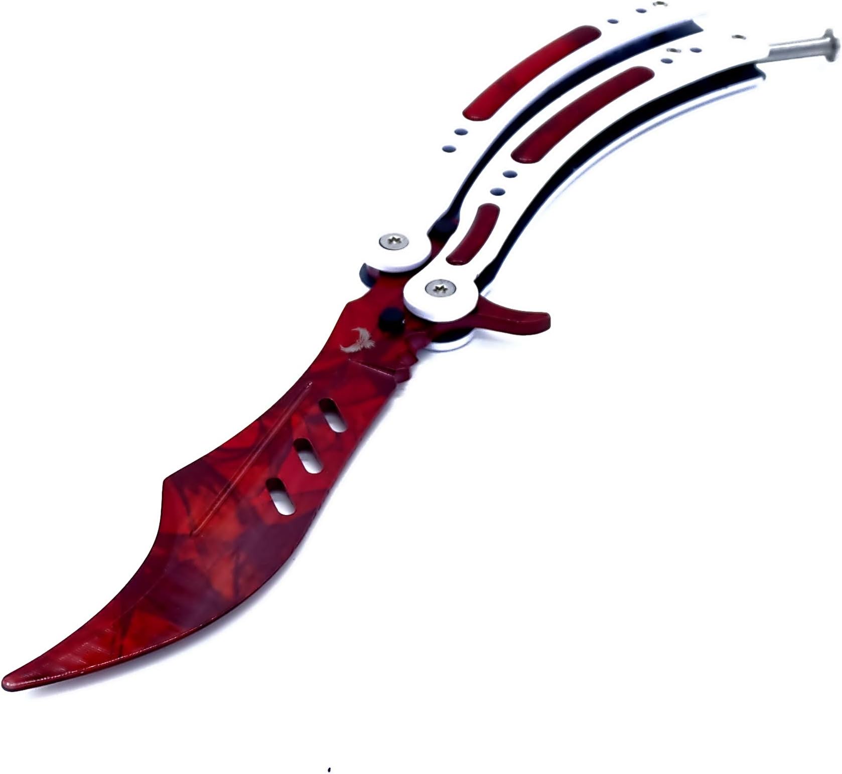 EpicKnives CS GO Balisong Trainer Butterfly Trainer Practice Knife csgo Butterfly Knife - C0-15 (Dull Blade) V3