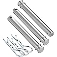 61698 | 3 Pack, Keyed Alike, Hitch Pins for B&W Tow & Stow Adjustable Ball Mount 2" 10K & 2.5" 18K - Fits Adjustable Ball Mount Only - Does NOT FIT Vehicle Receiver, American Made in USA