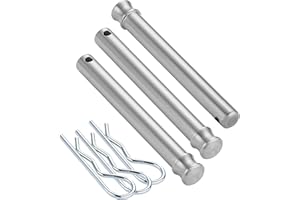 INFINITERULE SECURITY 61698 | 3 Pack, Keyed Alike, Hitch Pins for B&W 2" & 2.5" Tow and Stow 10K LB & 18K LB - Fits Adjustable Ball Mount Only - Does NOT FIT Vehicle Receiver