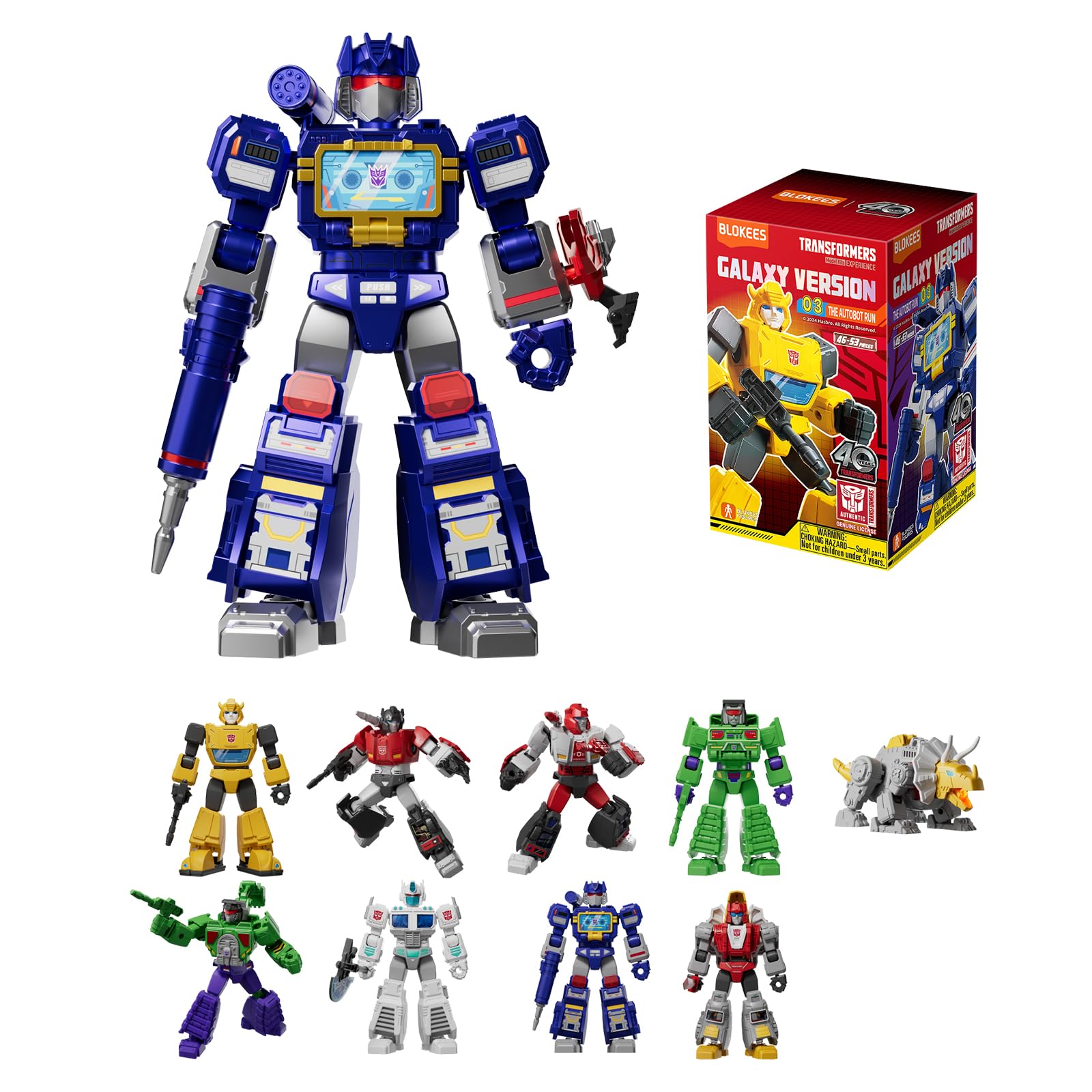 Photo 1 of *USED/INCOMPLETE** BLOKEES Transformers Galaxy Version 03 The Autobot Run