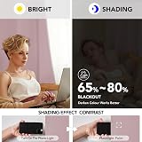 Deconovo Eyelet Curtains Blackout 42 x 54 Inch 2 Panels Pink Thermal view 5