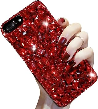 Amazon Com Bling Diamond Case For Iphone 11 Pro Max 6 5 Inch Aearl 3d Homemade Luxury Sparkle Crystal Rhinestone Shiny Glitter Full Clear Stones Back Cover With Screen Protector For Iphone 11 Pro Max Full