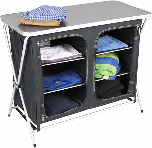 Kampa Zara Extra Fast Setup Camping Storage Cupboard / Larder