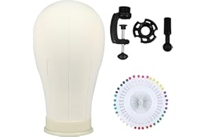 HSHGZSR Enduring Head Wig Wig Styling Stand Sturdy Wig Head Stand for Styling Multipurpose Wig Stand Wig Making Kit Easy to U