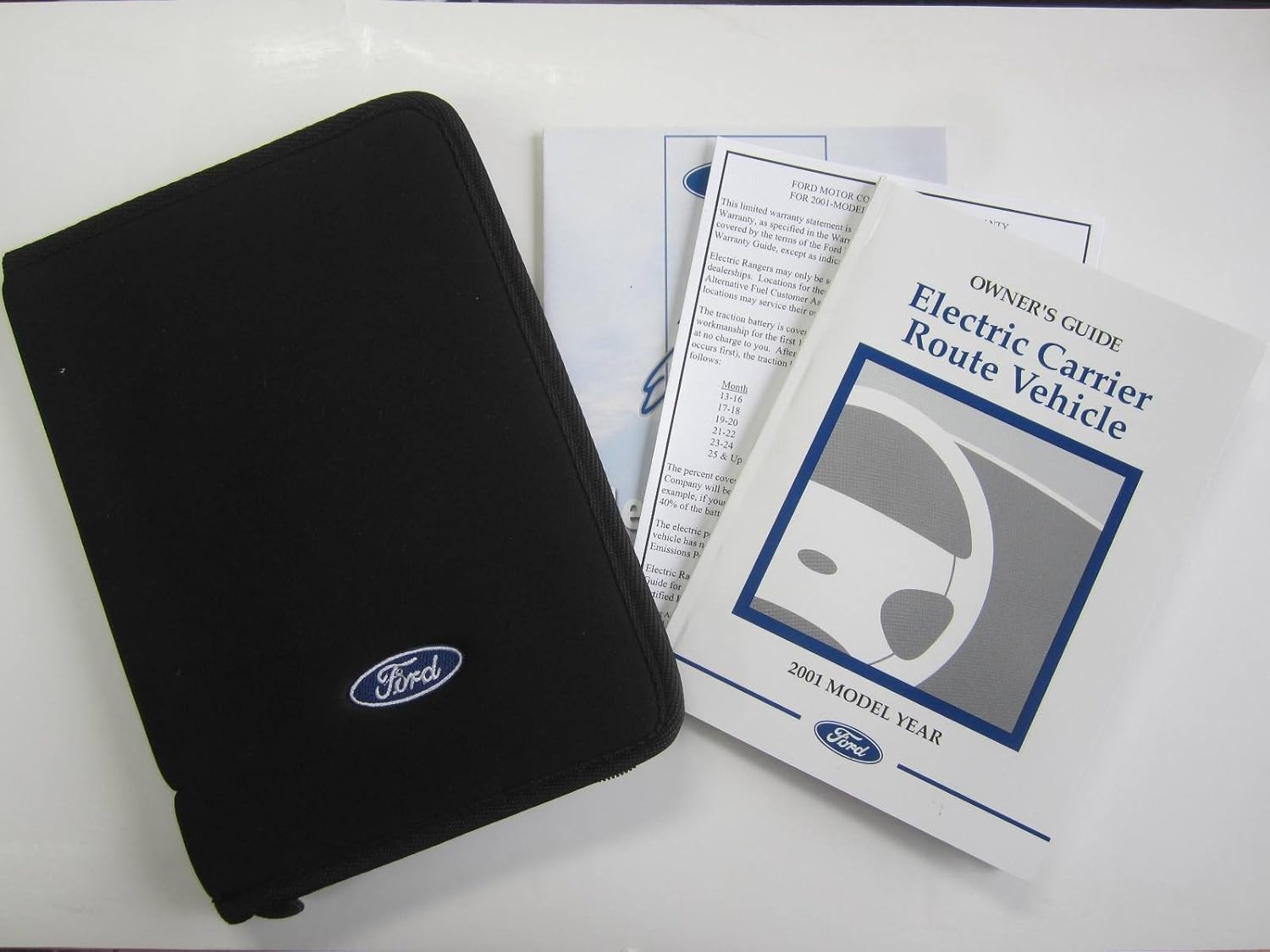 Amazon.com: OEM 2001 Ford Ranger EV Electric User's Manual Owner's Guide  with Case Holder: Automotive