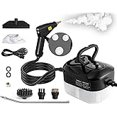 Foandbevi Handheld Steam Cleaner, 2500W High Pressure Multi-Surface Steam Cleaner for Home Use, Car Steamer For Cleaning Auto Detailing Kitchen Floors Tools