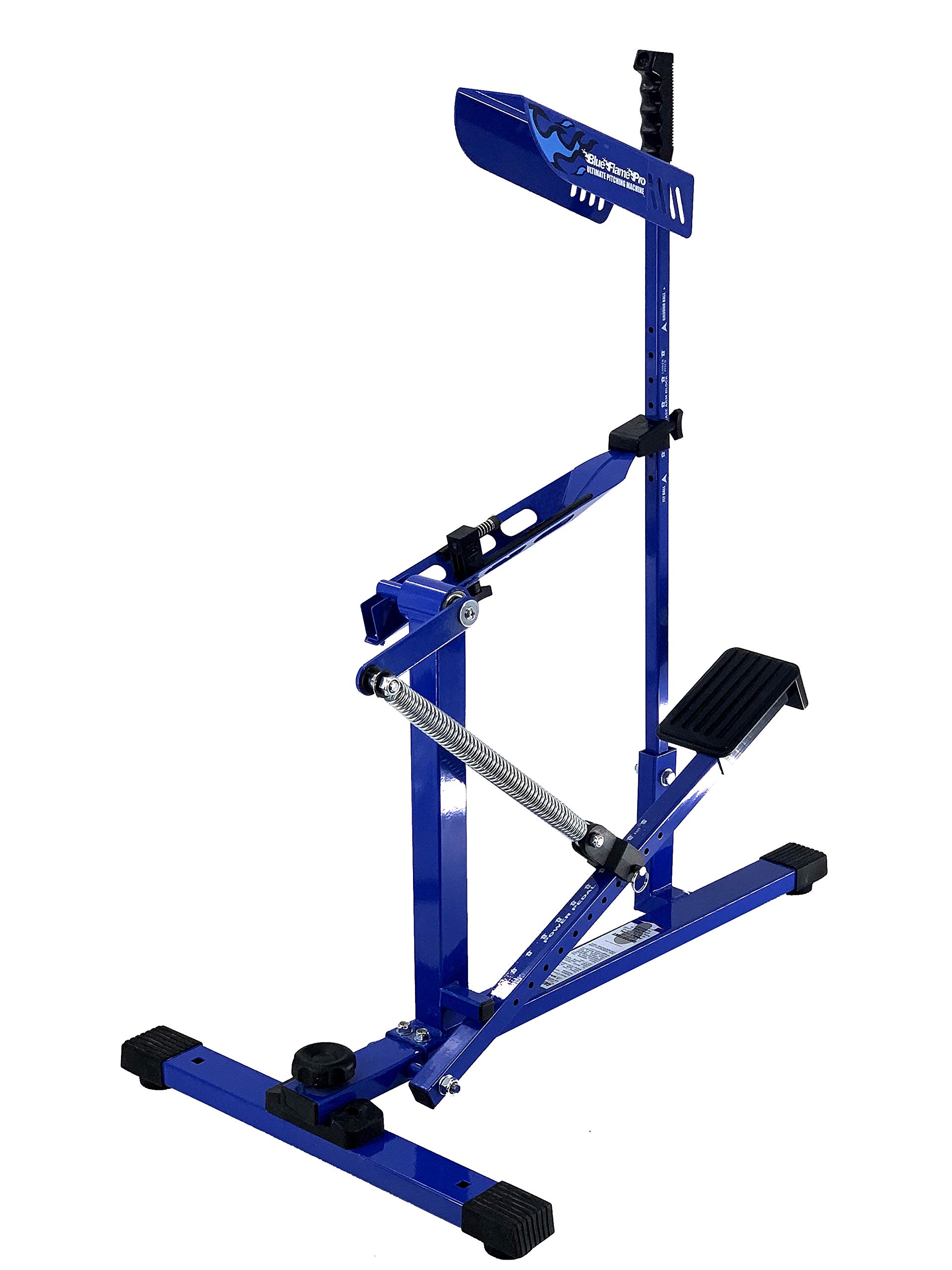 Photo 1 of **MISSING PARTS**GAME MASTER Louisville Slugger Blue Flame Pro Pitching Machine