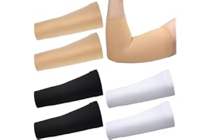 Vinsatin 6 Pcs Picc Line Sleeve for Upper Arm Fistula Dialysis Sleeve Cover One Size Fits Most Breathable Arm Cover Adult