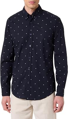 Rickert_m T-shirt, Azul Escuro 404, Homens