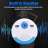 Bewinner Mini Portable Waterproof Shower Radio AM FM Bathroom Speaker Loud view 5