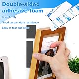 RENKE Super Strong Sided Adhesive Strips 50 Pcs - Heavy Duty Mounting Pads view 5