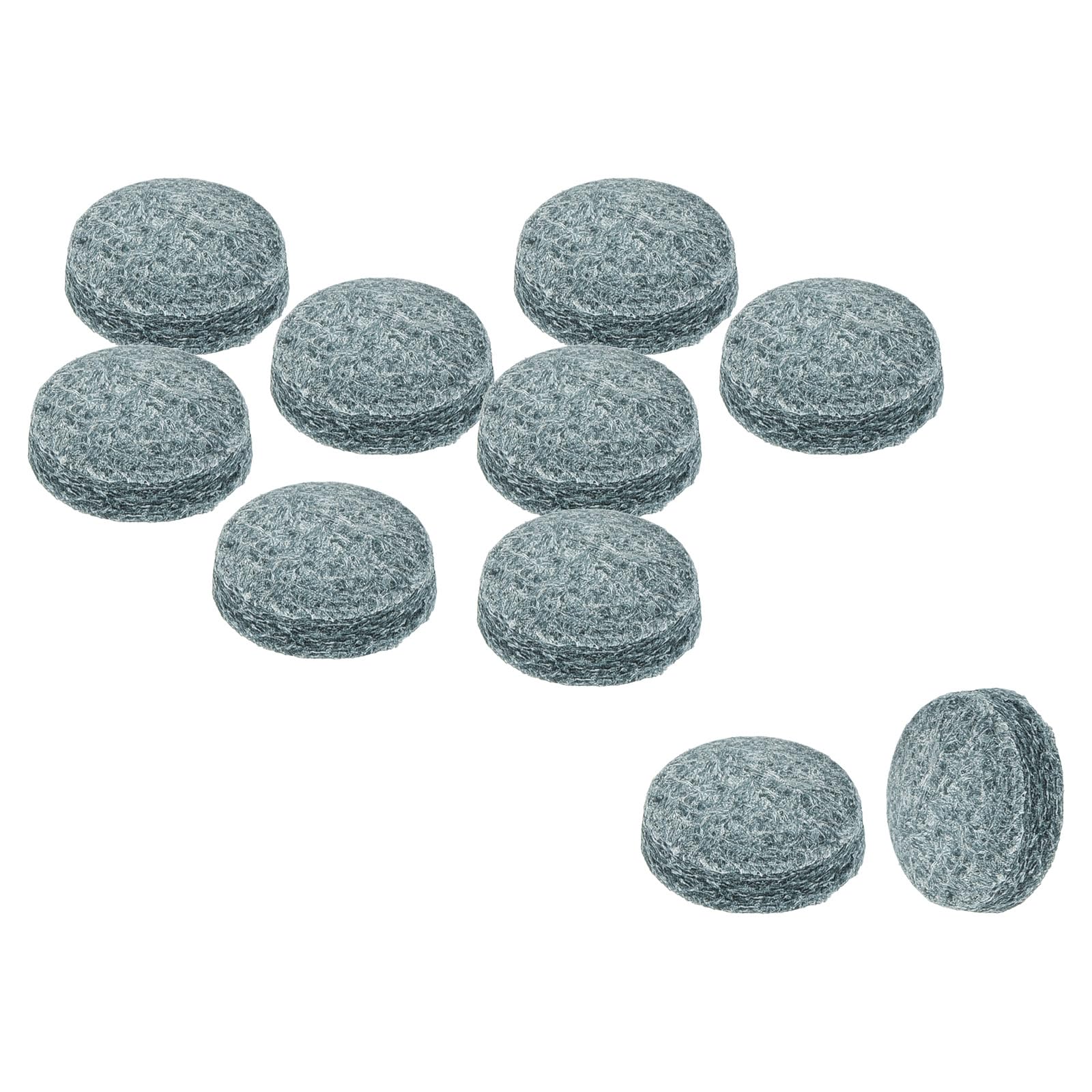 PATIKIL 12mm Dia Pool Cue Tips, 10 Pack Pool Billiard Cue Tips Pool Stick Replacement Tips Pool Stick Tips Snooker Cue Tips, Grey