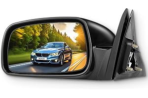 SCITOO Door Mirrors, fit for Toyota Exterior Accessories Mirrors fit 2007-2011 for Toyota Camry with Power Controlling Non-telesccoping Non-Folding Features (Driver Side)