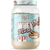 Axe &amp; Sledge WHEY More Premium Protein Blend | 24g Protein, Whey Concentrate &amp; Isolate | Prebiotic Fiber for Enhanced Absorption | Creamy, Delicious, Versatile | 30 Servings, French Toast Sticks