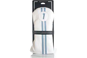 MITFIT Single Headcover, Easy Slip-On Easy-Off Golf Club Headcover, Fleece Lined Interior, Water Resistant and Durable Shell, Individual Retail Pack