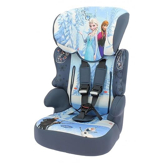 mycarsit Autositz und Sitzerhöhung, Gruppe 1/2/3 (von 9 bis 36 kg), Motiv Frozen Eiskönigin