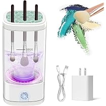 Electric Makeup Brush Cleaner Machine, Multi-Functional Cosm