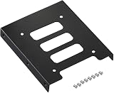 TRIXES 5pk Black Metal Internal Mounting Kits for 2.5" SSD & 3.5" HDD view 4