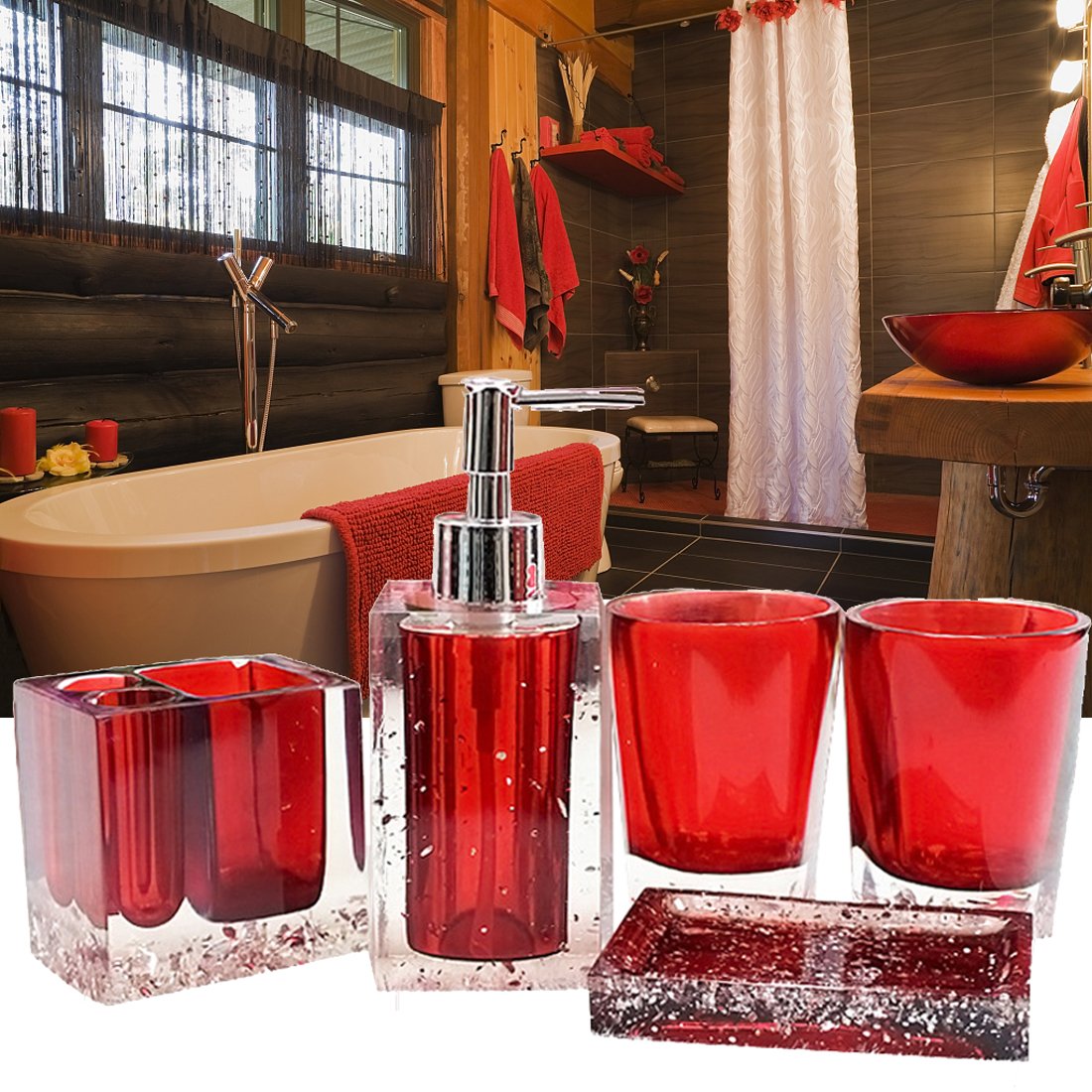 Holiday Gifts For SelfImprovement Luxurious Bathroom Accessory Sets