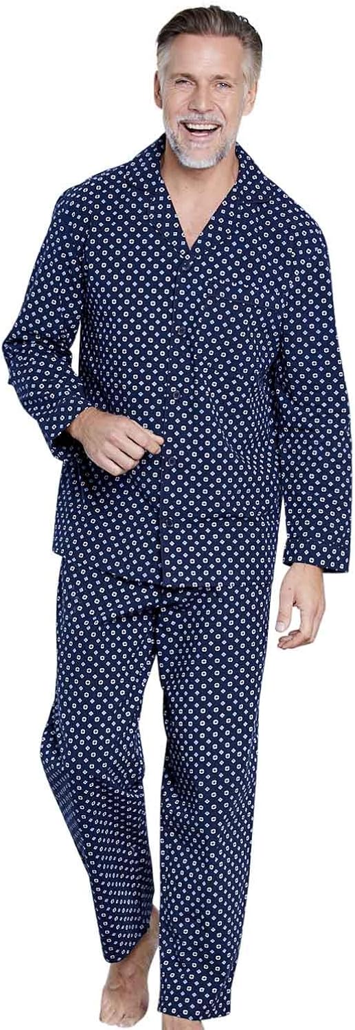 Mens Tootal Mens Pyjama Printed Design Navy Amazon.co.uk Clothing