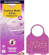 Zero In Clothes Moth Killer Hanging Unit Twinpack Purple Fragrance Free view 1