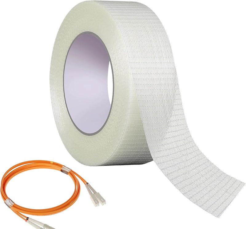 Bansusu Crossweave Tape 1" Wide Reinforced Filament Waterproof Heavy Duty