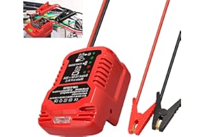 Jumper Starter Adapter for Milwaukee18V M18 Li-ion Battery Car Jump Cables, 12V Portable Car Jump Starter with Jumper Cable C