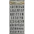 Stampers Anonymous Tim Holtz Cling Stamps 7-Inch X 8.5