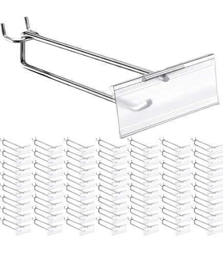 Lot De 50 Porte-étiquettes En Plastique Noir - Réutilisables Pour Buffet, Boulangerie, Présentation - 14