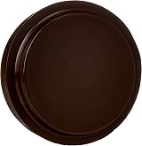 Merriway BH00017 Large Brown Castor Cups 68mm 2.5/8 Inch Pack of 8 view 2