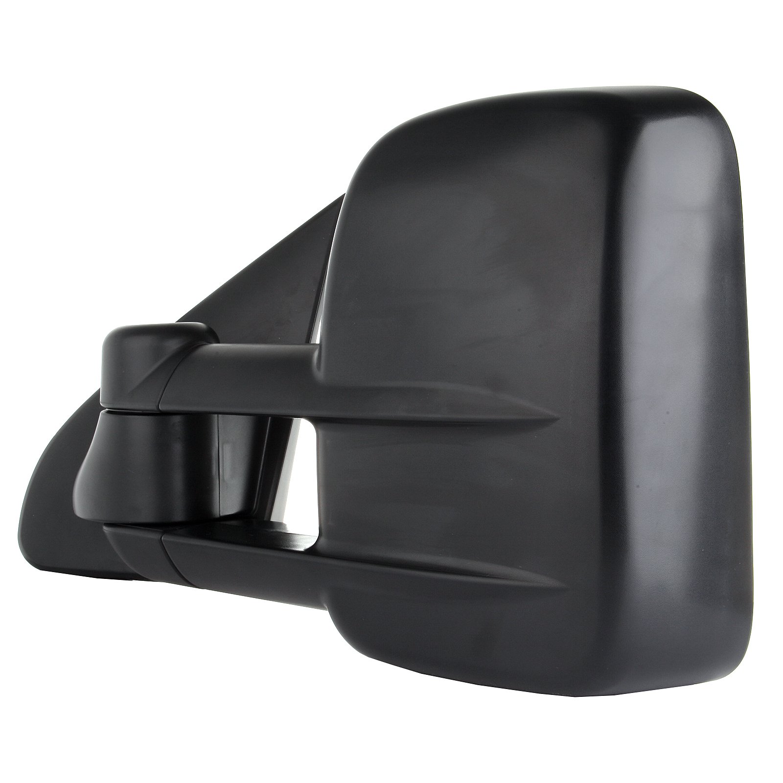 SCITOO fit Chevy GMC Towing Mirrors Black Rear View Mirrors fit 2014-2018 Chevy Silverado GMC Sierra 1500 2015-2018 Chevy Silverado GMC Sierra 2500 HD 3500HD with Power Control and Heated Features