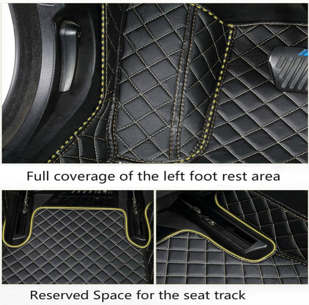 Custom Car Floor Mats for Chrysler 300 20122016 All Weather Waterproof