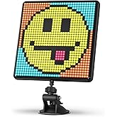 Divoom Pixoo-Max Pixel Display, APP Cellphone Control Display with 32 X 32 Programmable LED Screen for Home Decoration, Busin