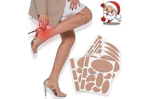 GOSTPHANT Moleskin for Blisters Feet, Adhesive Moleskin Padding, Moleskin Pads for Shoes, Toes, Heel | Blister Prevention and Reduce Friction (6 Sheets (66 Pieces))