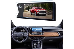 LANTU Chevy Colorado Accessories 11.3" for 2024 2023 Chevrolet Colorado Z71/ZR2 & GMC Canyon AT4/Denali/AT4X/Elevation Tempered Glass Navigation Screen Protector Film HD Clear