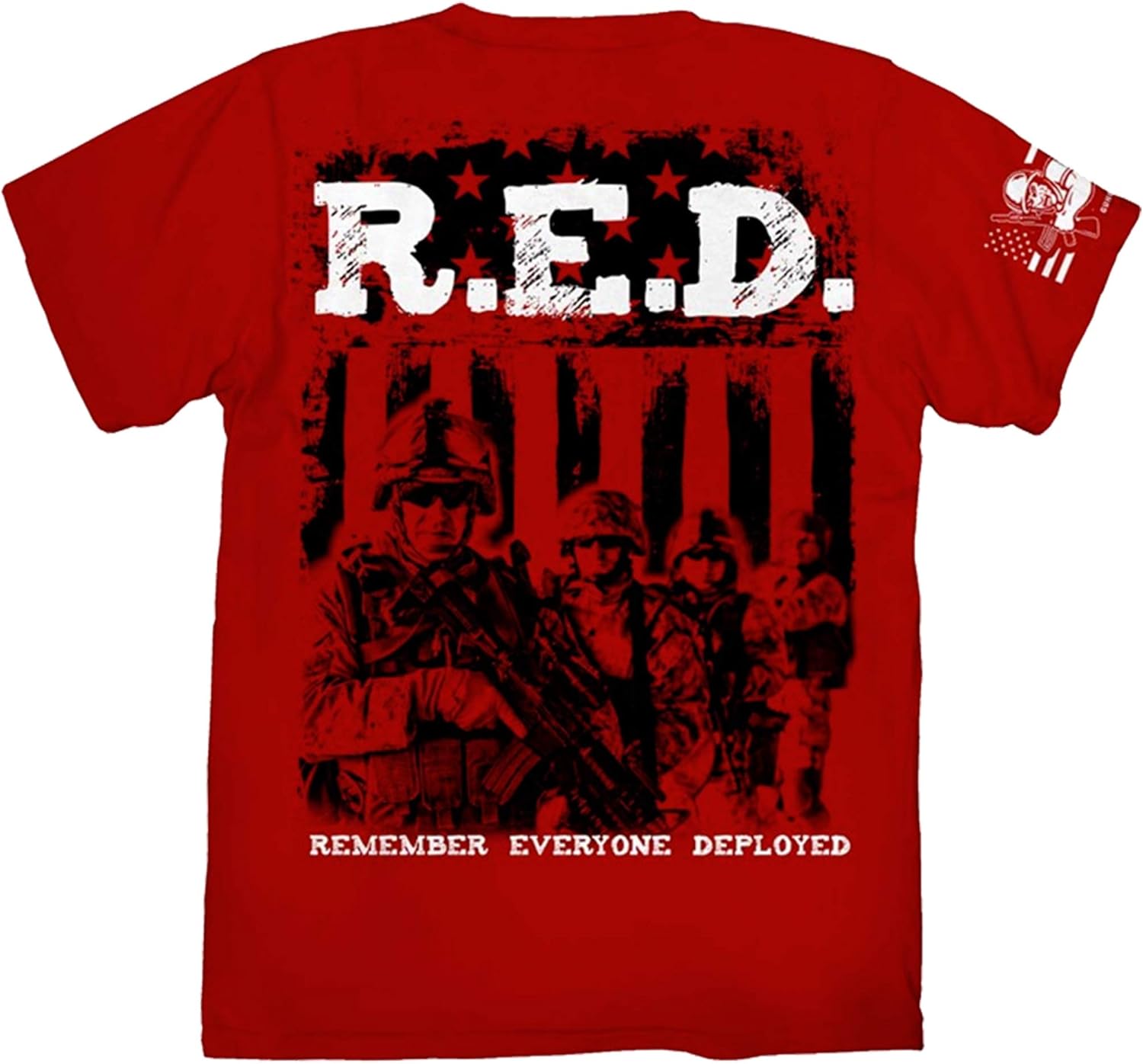 Joe Blow R.E.D. Remember Everyone Deployed T-Shirt