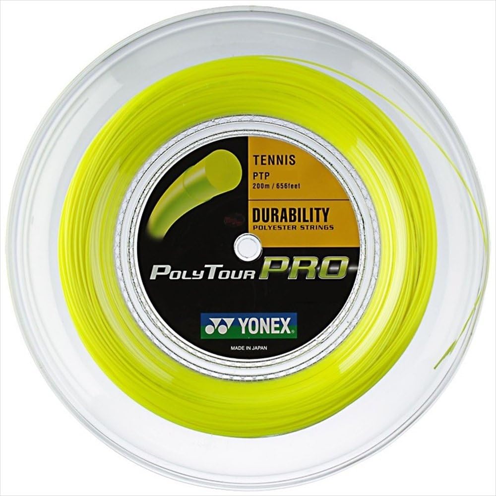 Yonex Poly Tour Pro String Reel - Yellow, 1.2 mm