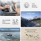 DJI Mini 3 Fly More Combo with DJI RC 4K 114 Min 3 Batteries Vertical Video view 3