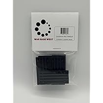 Basi Nere Miniature 20 Basi Slottate Nere 25x50mm Per Warhammer E - Foto 12