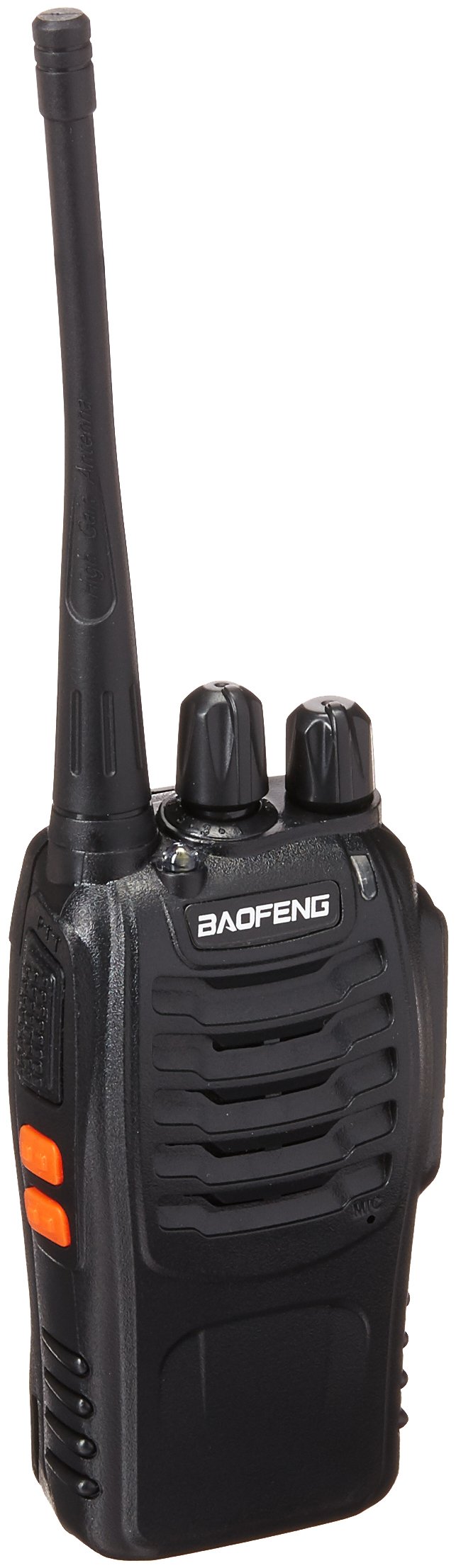 BaoFeng BF-888S Two Way Radio with Built in LED Flashlight (Pack of 4) + USB Programming Cable (1PC) Image